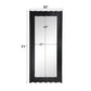 Dara - Floor Mirror - Black