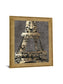 Gilded Tower - 28" x 34" Framed Wall Art - Gold