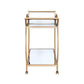 Traverse - Serving Cart - Mirrored & Champagne