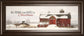 All Roads Lead Home For Christmas By Lori Deiter - Framed Print Wall Art - Beige