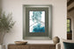 34x40 Bella Indigo I By June Erica Vess - Blue