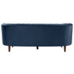Millephri - Sofa - Blue Velvet