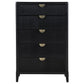 Brookmead - 5-Drawer Bedroom Chest - Black