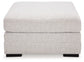Koralynn - Oversized Accent Ottoman - Stone