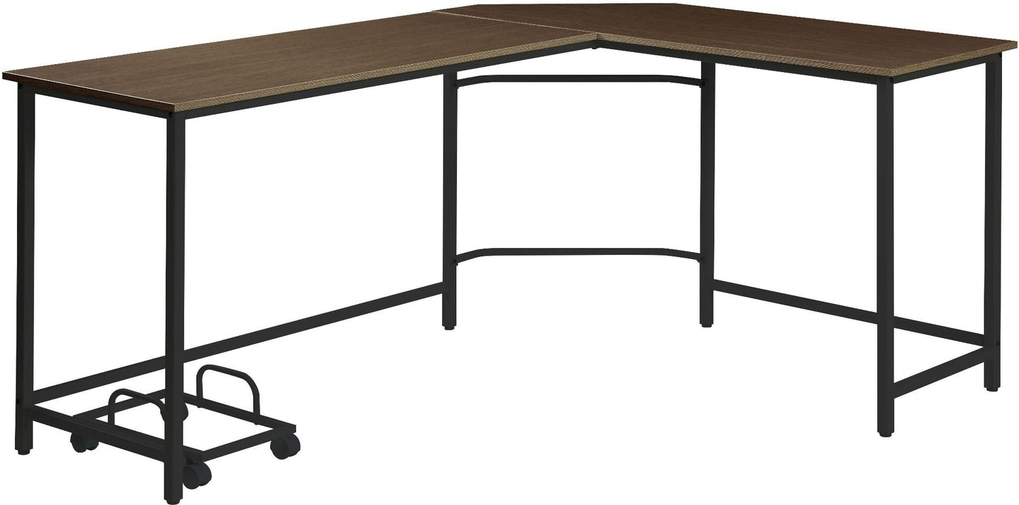 Bambina - Computer Desk - Oak & Black
