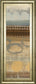 Movement Panel Il By Jeni Lee - Framed Print Wall Art - Light Brown