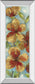 Bliss I By Asia Jensen - Mirror Framed Print Wall Art - Yellow