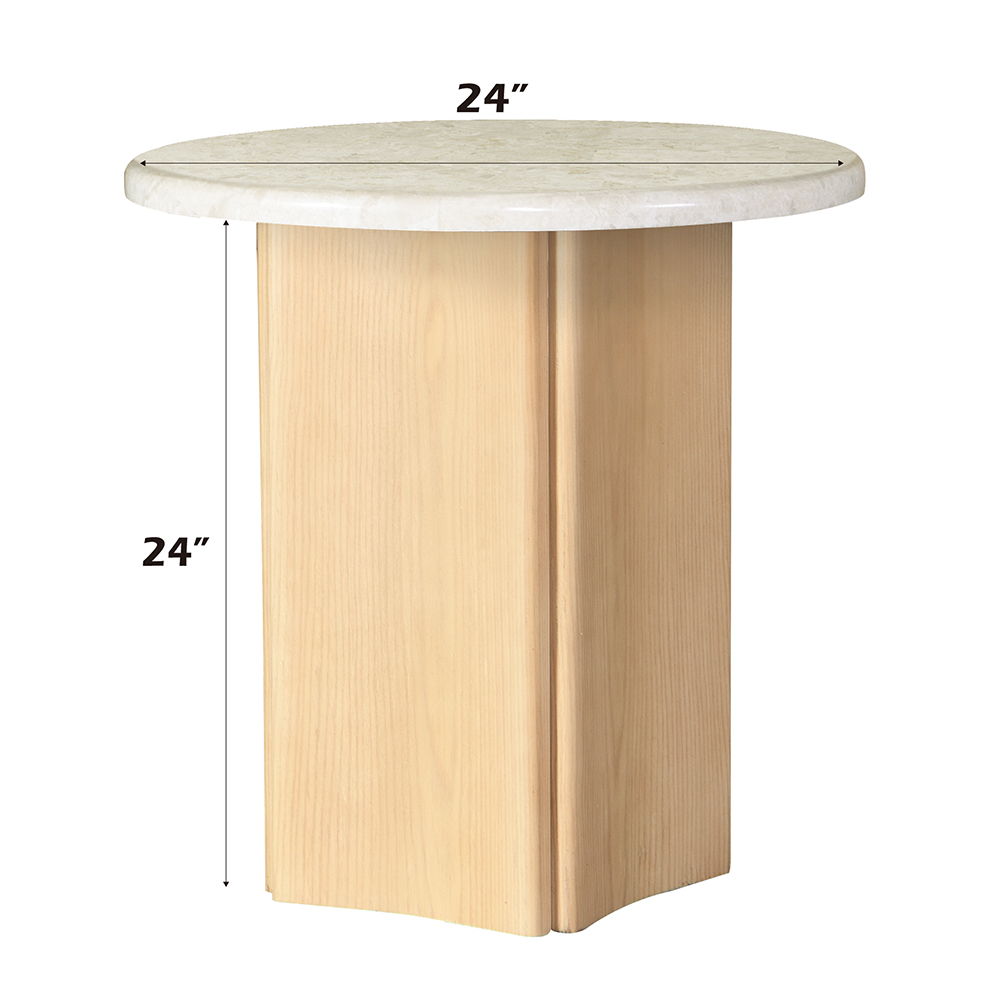 Qwin - Table With Marble Top