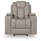 Elevate Edges - Glider Recliner - Coin