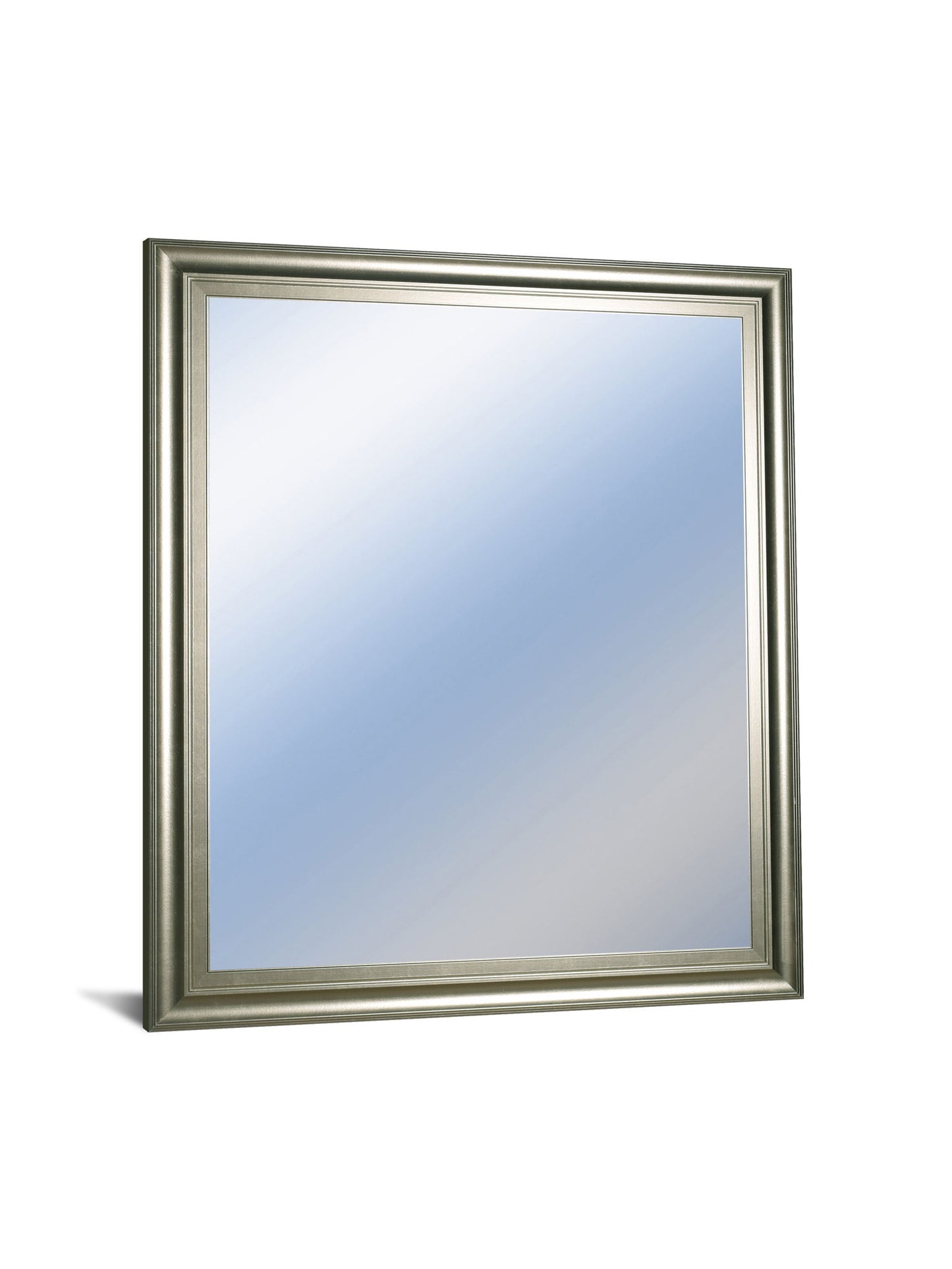 34x40 Decorative Framed Wall Mirror By Classy Art Promotional Mirror Frame #42 - Silver