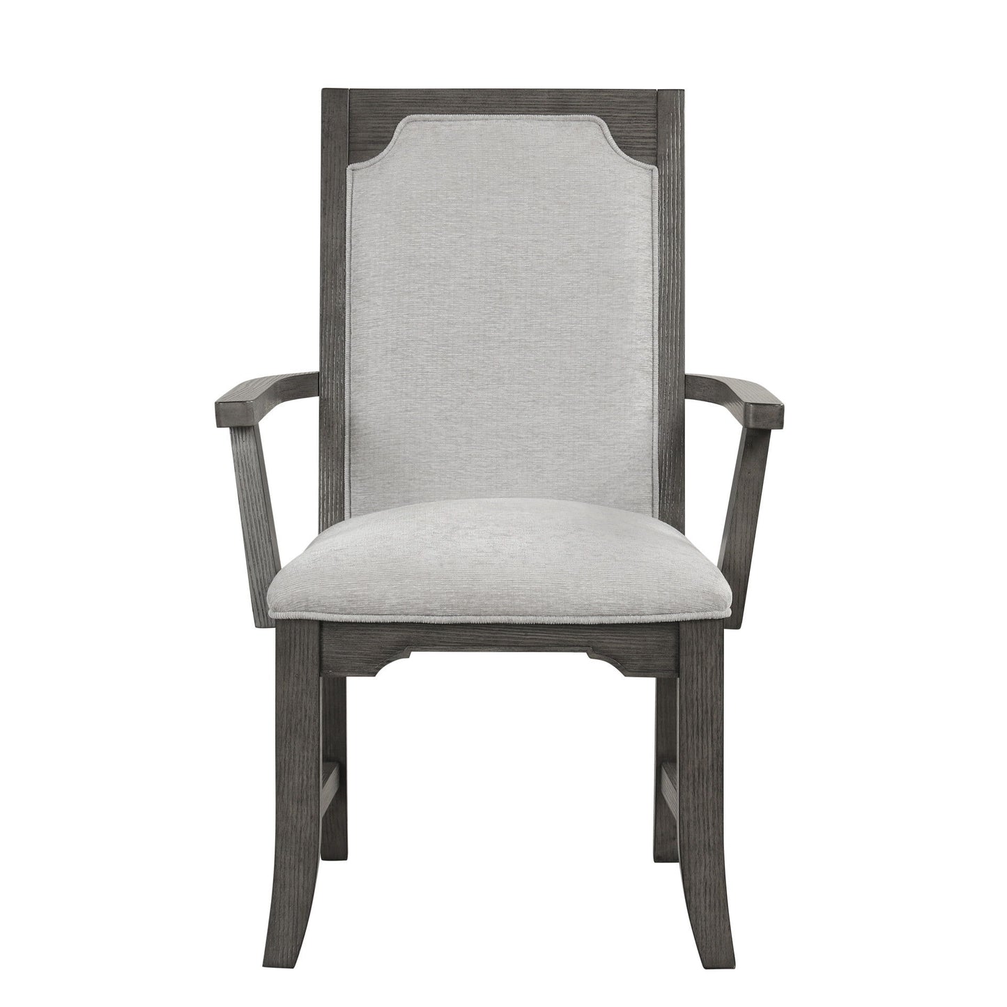 Lisbon - Dining Arm Chair (Set of 2) - Gray