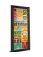 Rock & Roll By Sd Graphics Studio - 18 x 42 - Orange