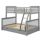 Haley II - Twin Over Full Bunk Bed With Storage