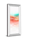 Earth Neon I By Pi Studio - Mirrored Frame 42 x 18 Wall Art - Red