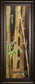 Bamboo Finale Il By Suzanne Wilkins - Framed Print Wall Art - Light Brown