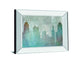 Urban Reflections By Louis Dunca-he - Mirror Framed Print Wall Art - Gray