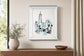 Blue City II By Ethan Harper - Light Blue