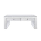 Noralie - 19"H Coffee Table - Mirrored & Faux Diamonds