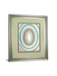 Concentric Ovals #1 By David Bromstad - Framed Print Wall Art - Beige