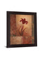 Crimson Blossom Panel - 28" x 34" Framed Wall Art - Red