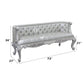 Valkyrie - Bench - Synthetic Leather & Antique Platinum