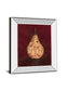 Pear By Norman Wyatt, Jr. - Mirror Framed Print Wall Art - Dark Red