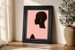 22x26 Pink Silhouette I By Jennifer Paxton Parker - Pink