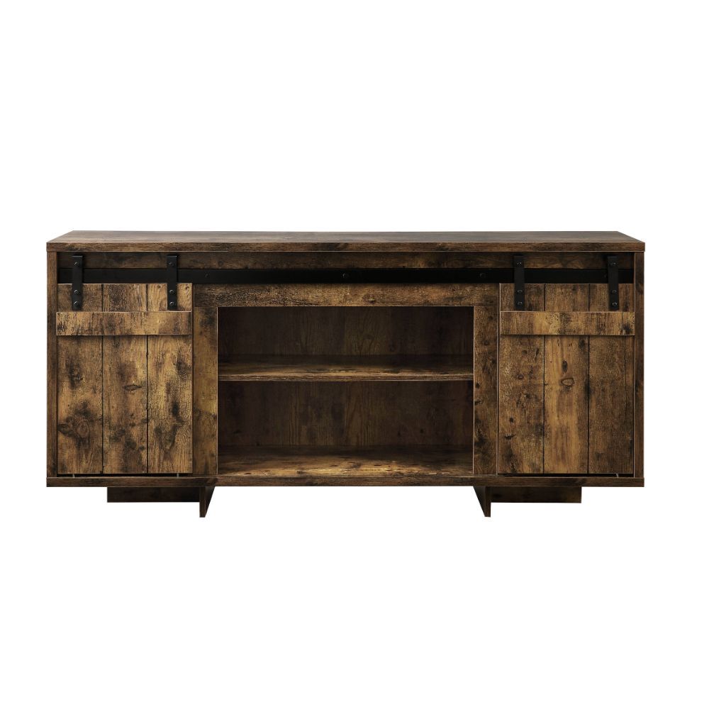 Bellarosa - TV Stand Same Lv01441) - Rustic Oak