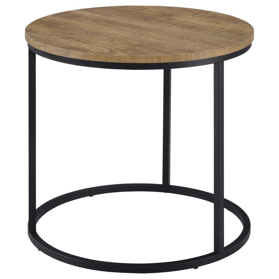 Lainey - Round Occasional Side End Table - Mango