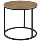 Lainey - Round Occasional Side End Table - Mango