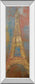 Eiffel By Longo - Mirror Framed Print Wall Art - Gold