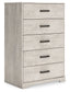 Shawburn - Five Drawer Chest - Gray