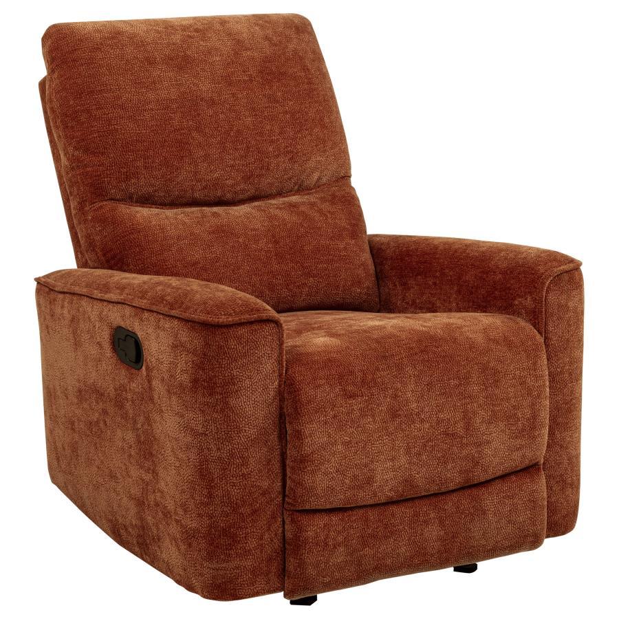 Navarro - Chenille Upholstered Glider Recliner