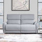 Jeromie - Power Motion Sofa With USB Port - Gray Synthetic Leather