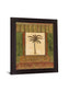 Verdant Palmway - 28" x 34" Framed Wall Art - Light Brown