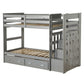 Allentown - Bunk Bed w/Storage Ladder & Trundle