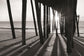 Sunrise At The Pier By Lori Deiter - Dark Gray