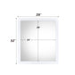Perse - Mirror - White