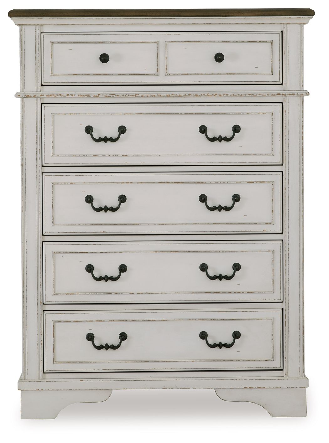 Blendon - Five Drawer Chest - Two-tone