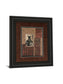 Artifact Revival I By Maria Donovan - Framed Print Wall Art - Dark Red