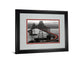 Boomerang By Aaron Reed - Framed Print Wall Art - Dark Gray