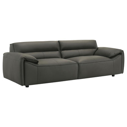 Buxton - Top Grain Leather Upholstered Sofa