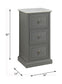 Swart - Cabinet - Marble Top & Gray