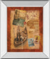 Memories Of Italy By Conrad Knutsen - Mirror Framed Print Wall Art - Light Brown