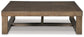 Cariton - Rectangular Cocktail Table - Gray
