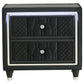 Lorient - 2-Drawer LED Nightstand With USB