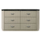 Travonte - Dresser - Gray / Beige
