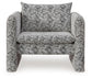 Kenbell - Accent Chair - Black / White