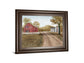 Summer In The Country By Billy Jacobs - Framed Print Wall Art - Light Brown