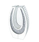 Noralie - Accent Decor - Mirrored & Faux Diamonds